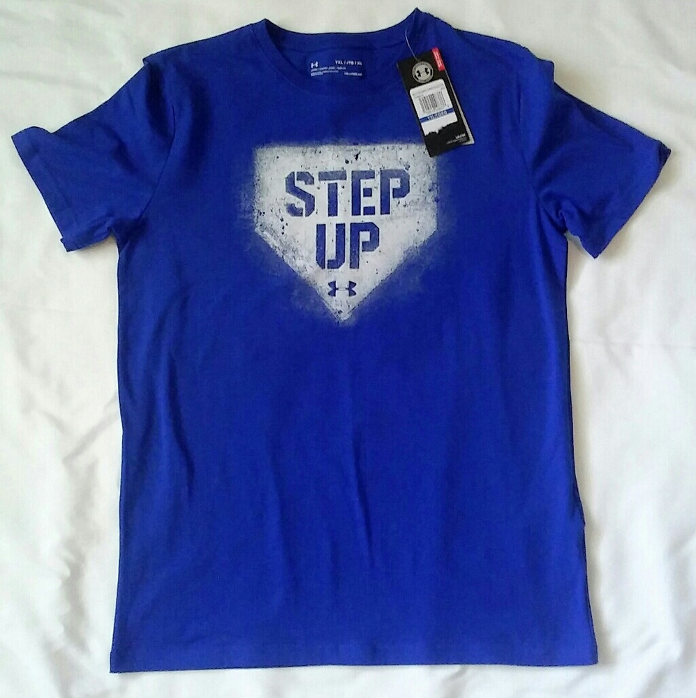 Under Armour heatgear t-shirt boys (YXL)